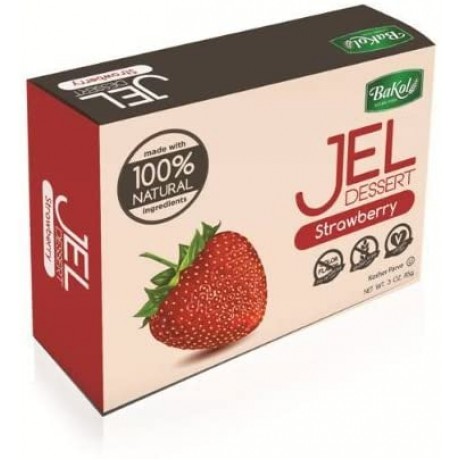 Bakol Strawberry Jel Dessert (12x3Oz)