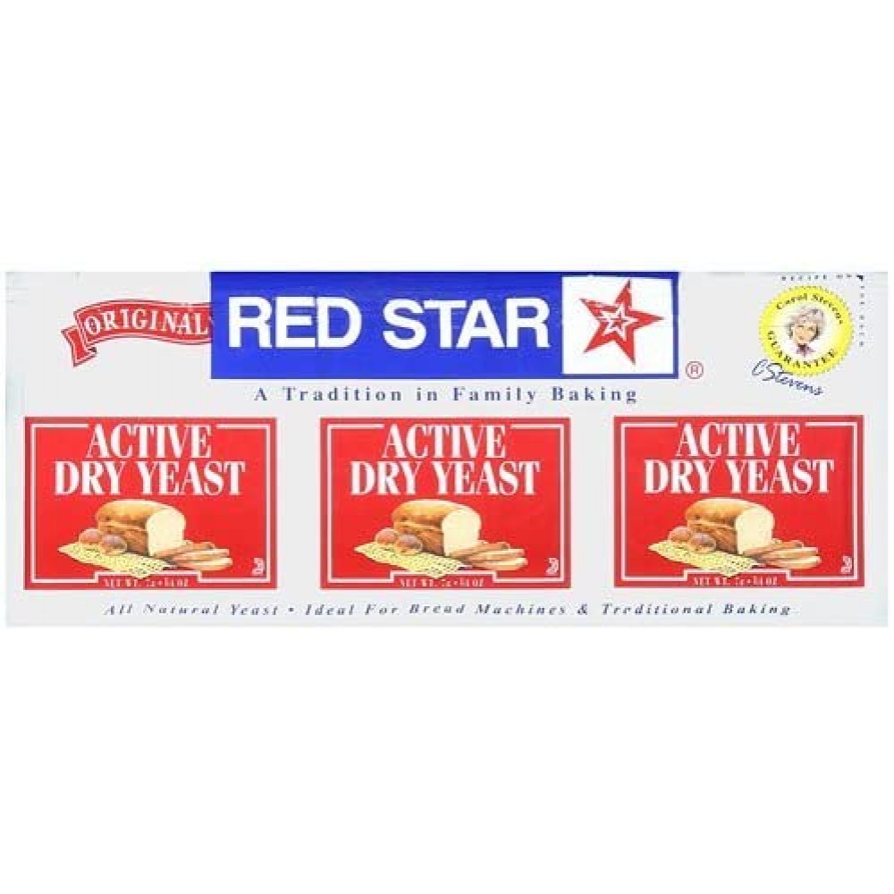  Red Star Baking Yeast Packet Display (18x.75 Oz)