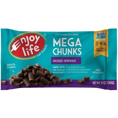 Enjoy Life Mega Chocolate Chunk Baking (12x10 Oz)