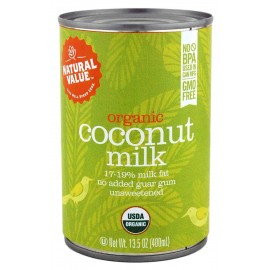 Natural Value Organic Coconut Milks (12x13.5Oz)