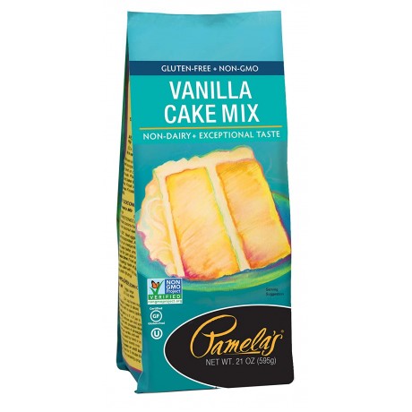 Pamela's Classic Vanilla Cake Mix Gluten Free (6x21 Oz)