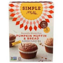 Simple Mills Almond Flour Muffin Mix Pumpkin Gluten Free (6x9Oz)