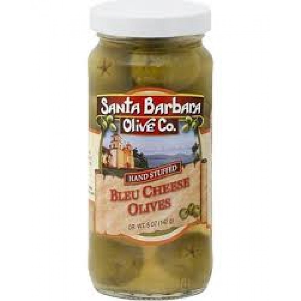 Santa Barbara Bleu Cheese Olives (6x5Oz)