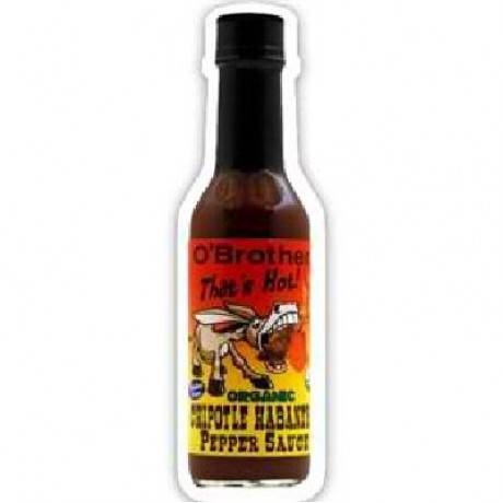 O`Brothers Hot Sauce Chipotle Habanero Pepper Sauce (12X5 OZ)