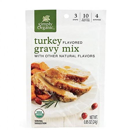 Simply Organic Roasted Turkey Gravy, Seasoning Mix (12x0.85Oz)