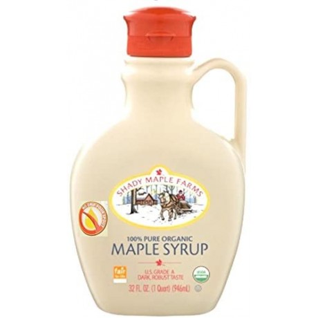 Shady Maple Farms Grade B Maple Syrup Plastic (6x32 Oz)