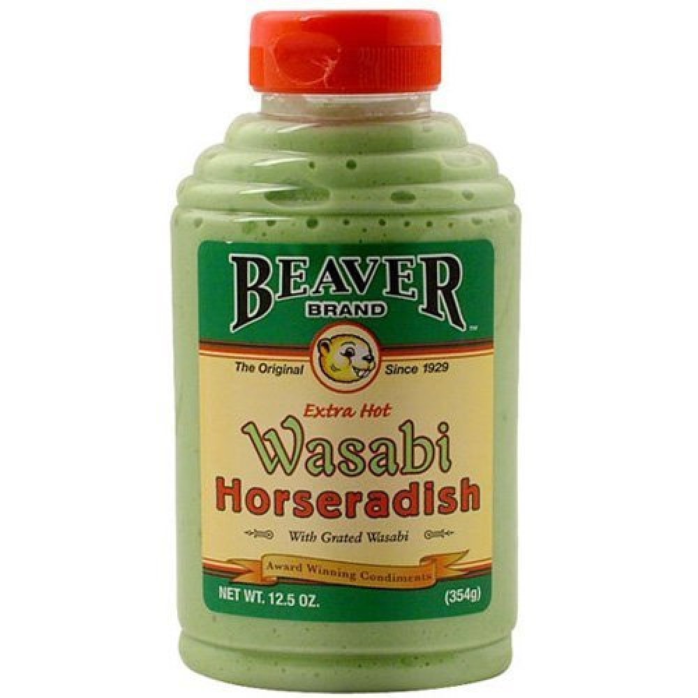 Beaver Extra Hot Wasabi Horseradish (6x12.5Oz)