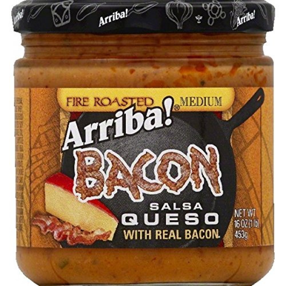 Arriba Salsa Con Queso Medium (6x16 OZ)