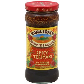 Kona Coast Spicy Teriyaki Marinade (6x14.5Oz)