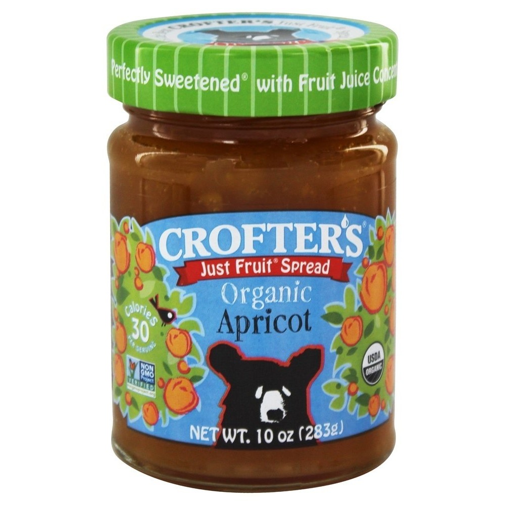 Crofters Apricot Just Fruit (6x10OZ )