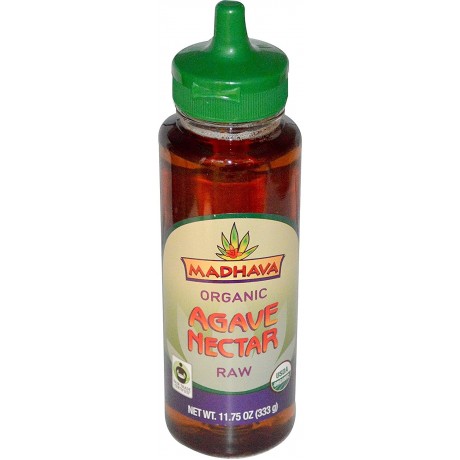 Madhava Pure Agave Nectar, Raw (6x11.75Oz)