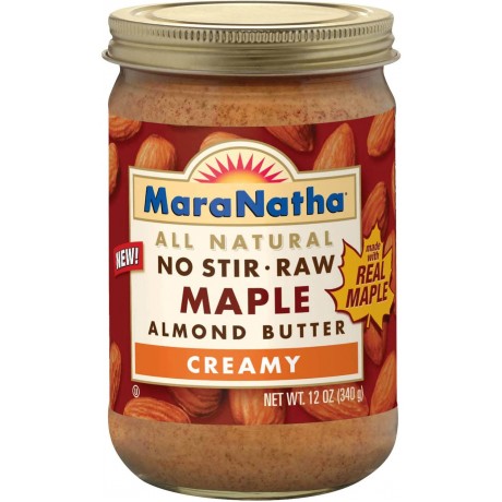 Maranatha Creamy Maple Almond Butter (6x12 OZ)