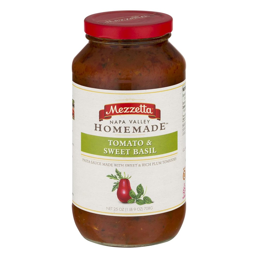 Mezzetta Tomato Basil Sauce (6x25Oz)