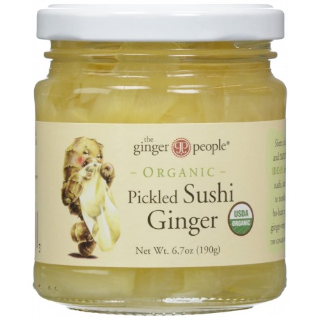 Ginger People Pkld Sushi Ginger (12x6.7OZ )