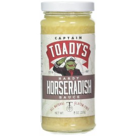 Captain Toady's Hardy Horseradish Sauce (12x8 Oz)