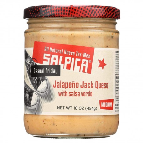 Salpica Jalapeno Queso Dip (6x16Oz)