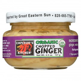 Emperor's Kitchen Chopped Ginger (12x4.5 Oz)