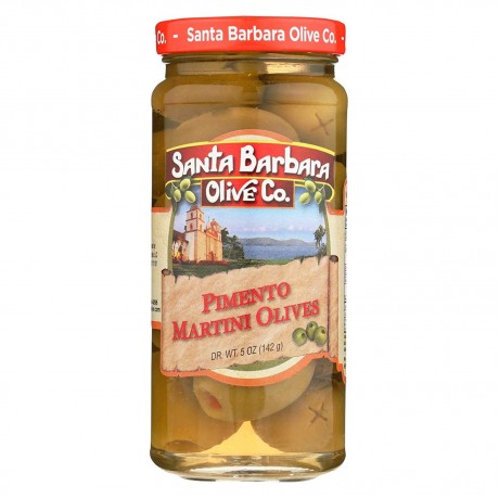 Santa Barbara Martini Style Olives (6x5Oz)