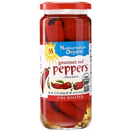 Mediterranean Organics Roasted Red Peppers (12x16 Oz)