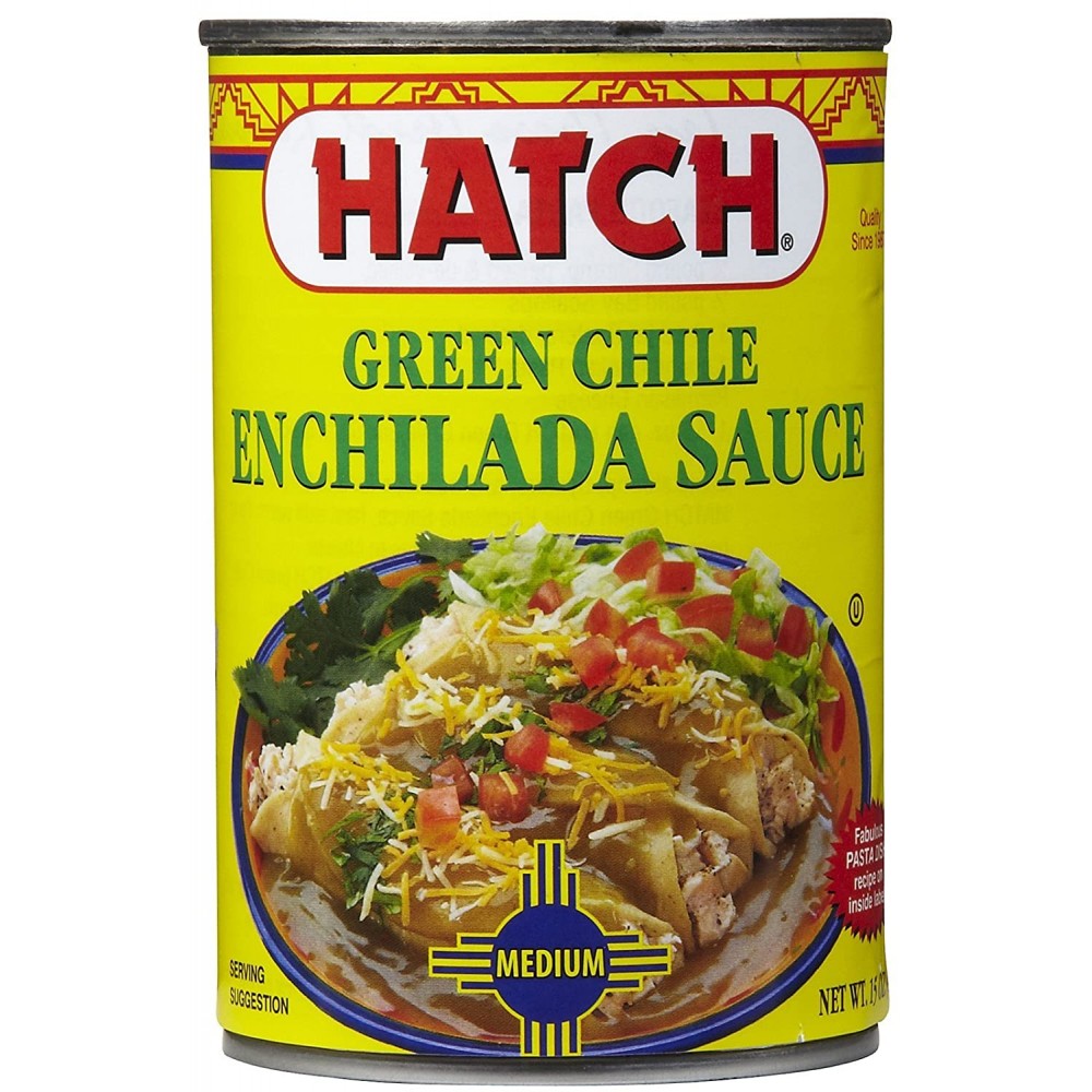 Hatch Farms Green Chile Medium Enchilada Sauce (12x15 Oz)