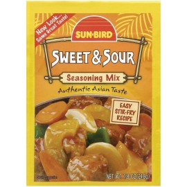 Sunbird Sweet & Sour Seasoning Mix (24x0.88 Oz)