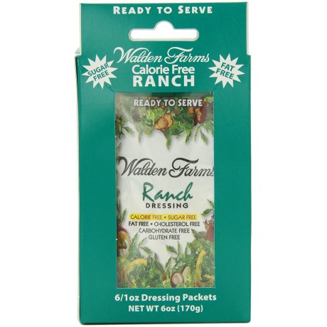 Walden Farms Ranch Drsg Pkt (6x1OZ )