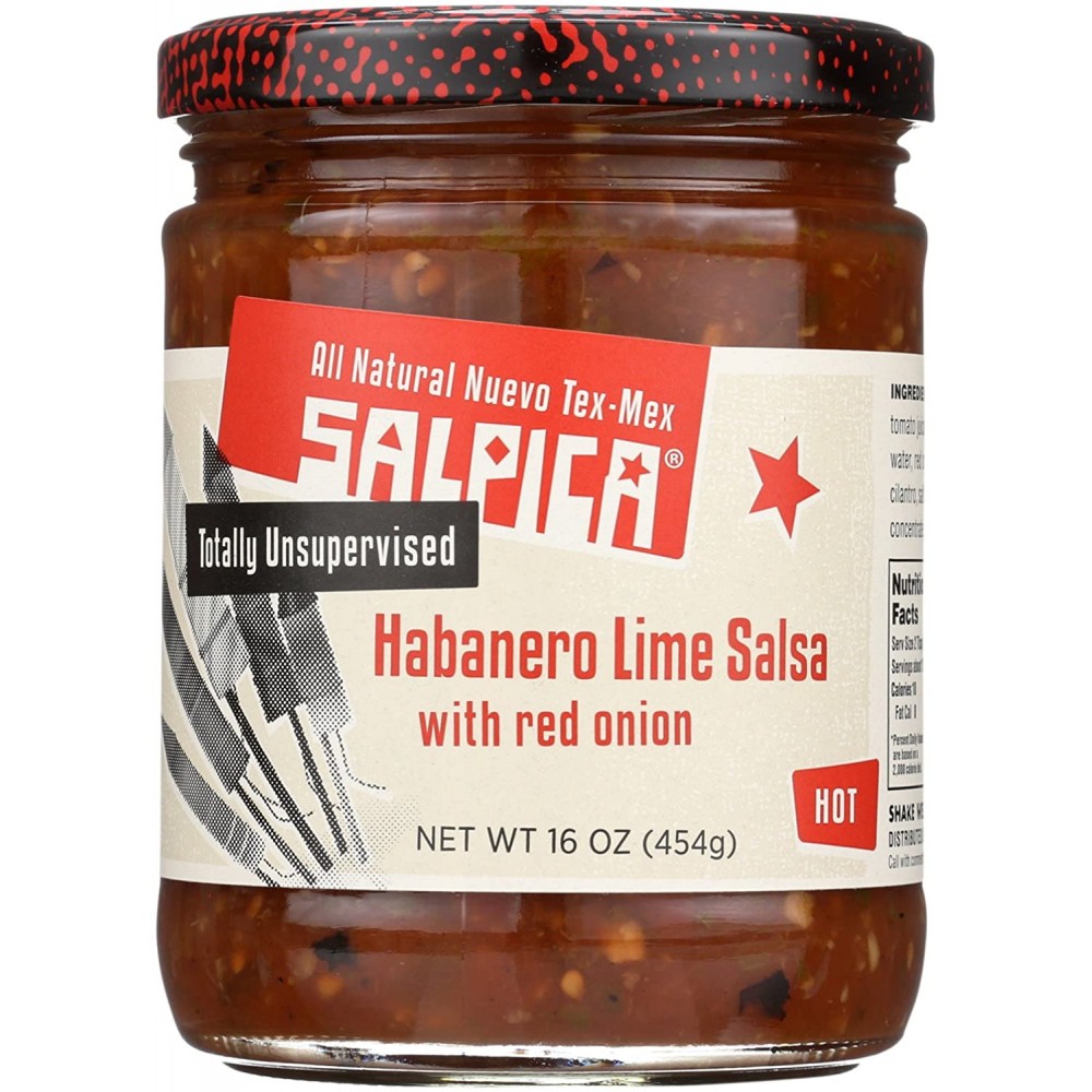 Salpica Hot Habanero Salsa (6x16 Oz)