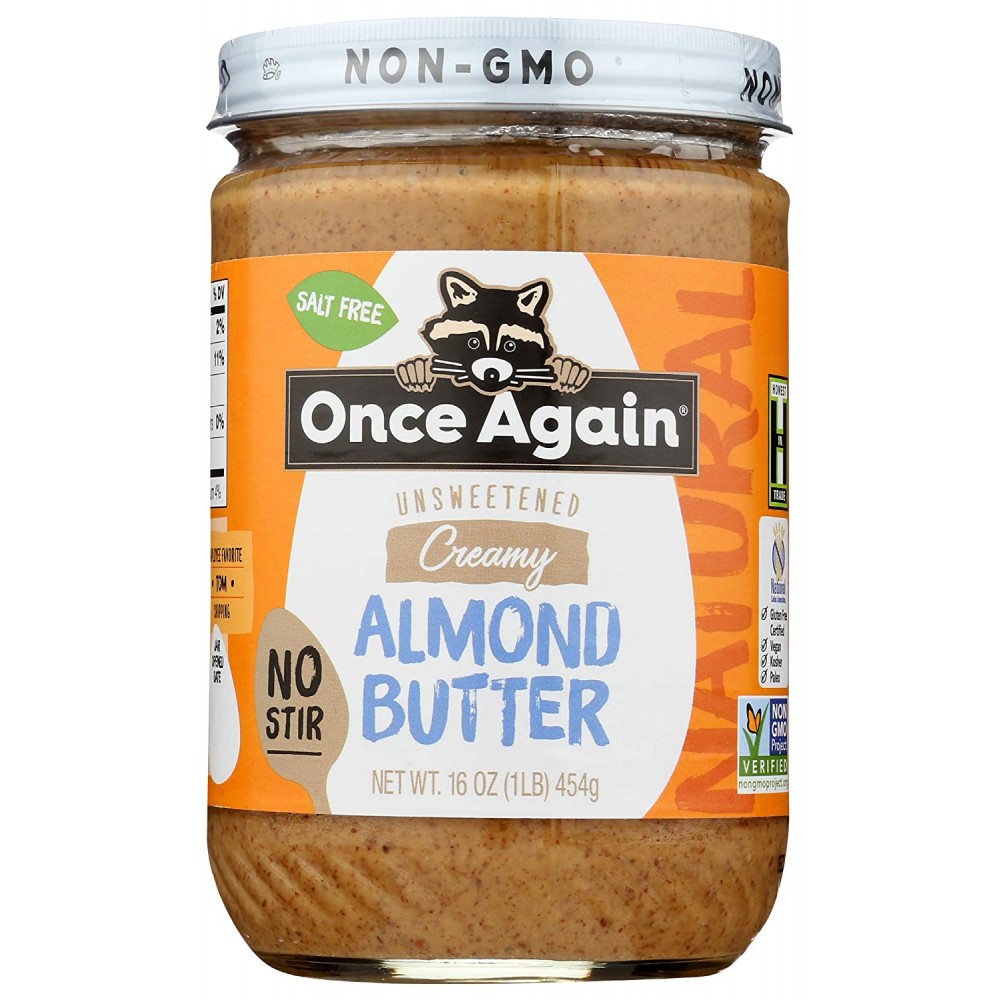 Once Again Almond Butter Smooth Ns (12x16OZ )