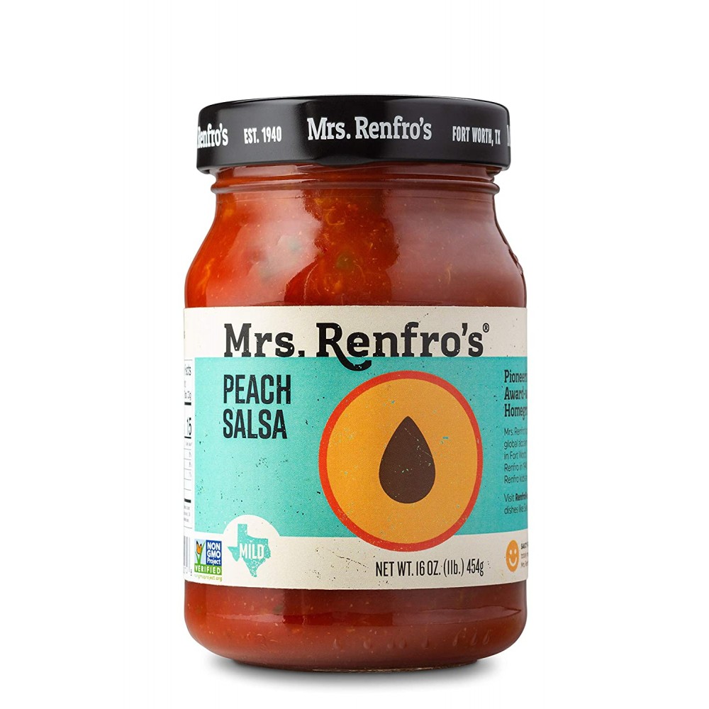 Mrs. Renfro's Peach Salsa (6x16Oz)