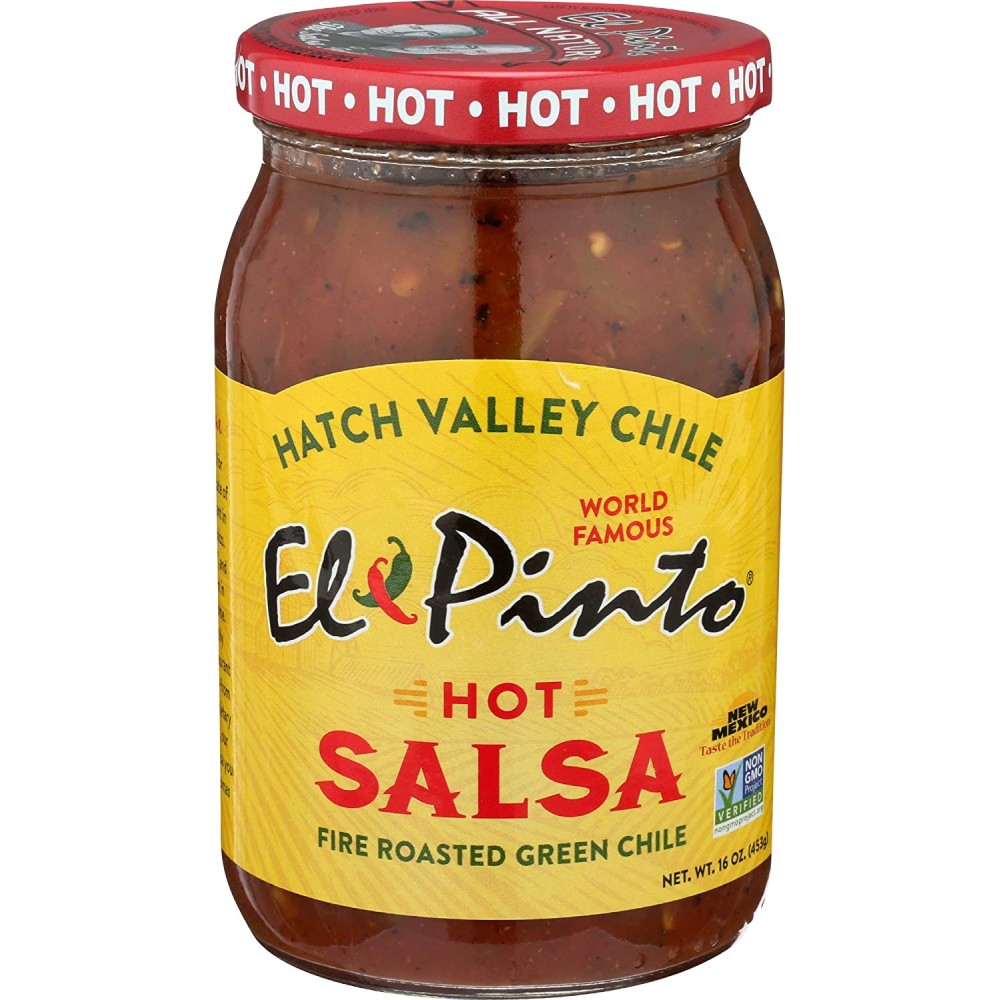 El Pinto Hot Salsa (6x16Oz)