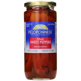 Peloponnese Roasted Florina Whole Peppers (6x13Oz)