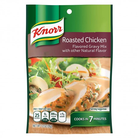 Knorr Roasted Chicken Gravy Mix (12x1.2Oz)