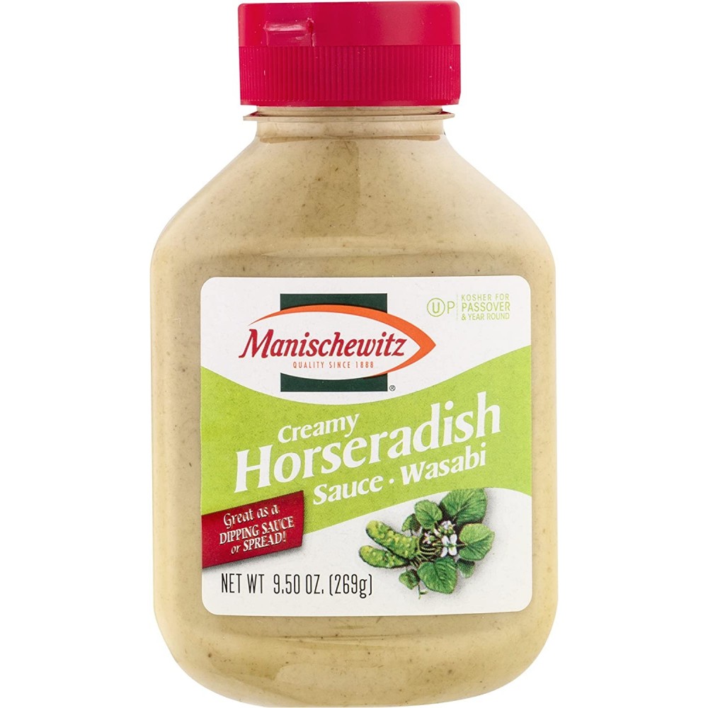 Manischewitz Horseradish Sauce Wasabi (9x9.25 Oz)