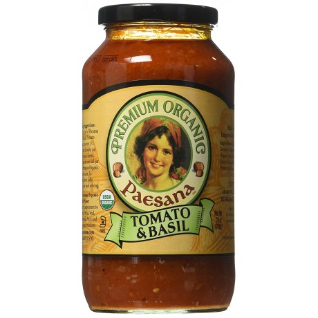 Paesana Marinara, Tomato Basil (12x25 OZ)