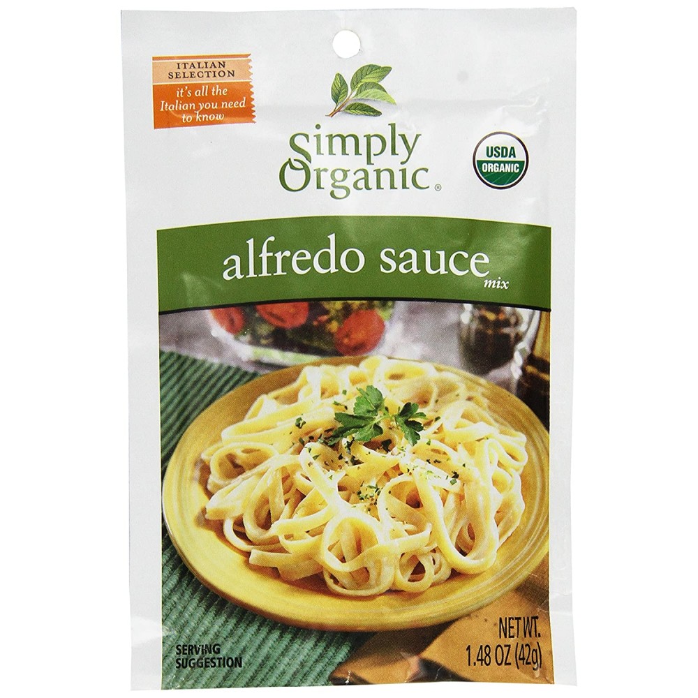 Simply Organic Alfredo (12x1.48 Oz)