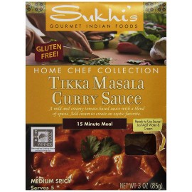 Sukhi's Gluten-Free Tikka Masala Sauce (6x3Oz)