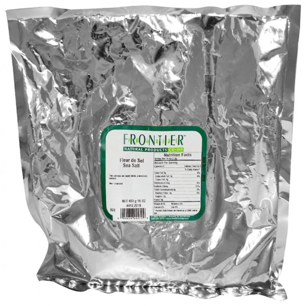 Frontier Fleur De Sel Sea Salt (1x1LB )