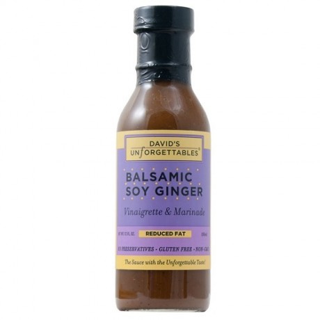 David's Unforgettables Balsamic Soy Ginger (6x12 OZ)