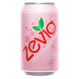 Zevia Nat Straw Soda (4x6Pack )