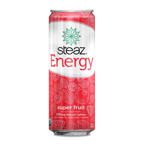 Steaz Og2 Energy Super Fruit (12x12Oz)