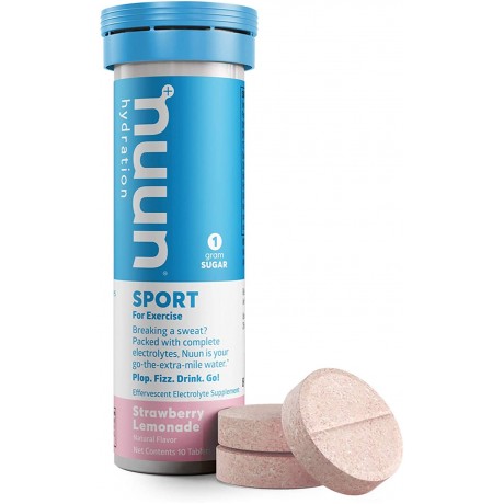 Nuun Active Hydration Active Tablets, Strawberry Lemon (8X10 Tab )