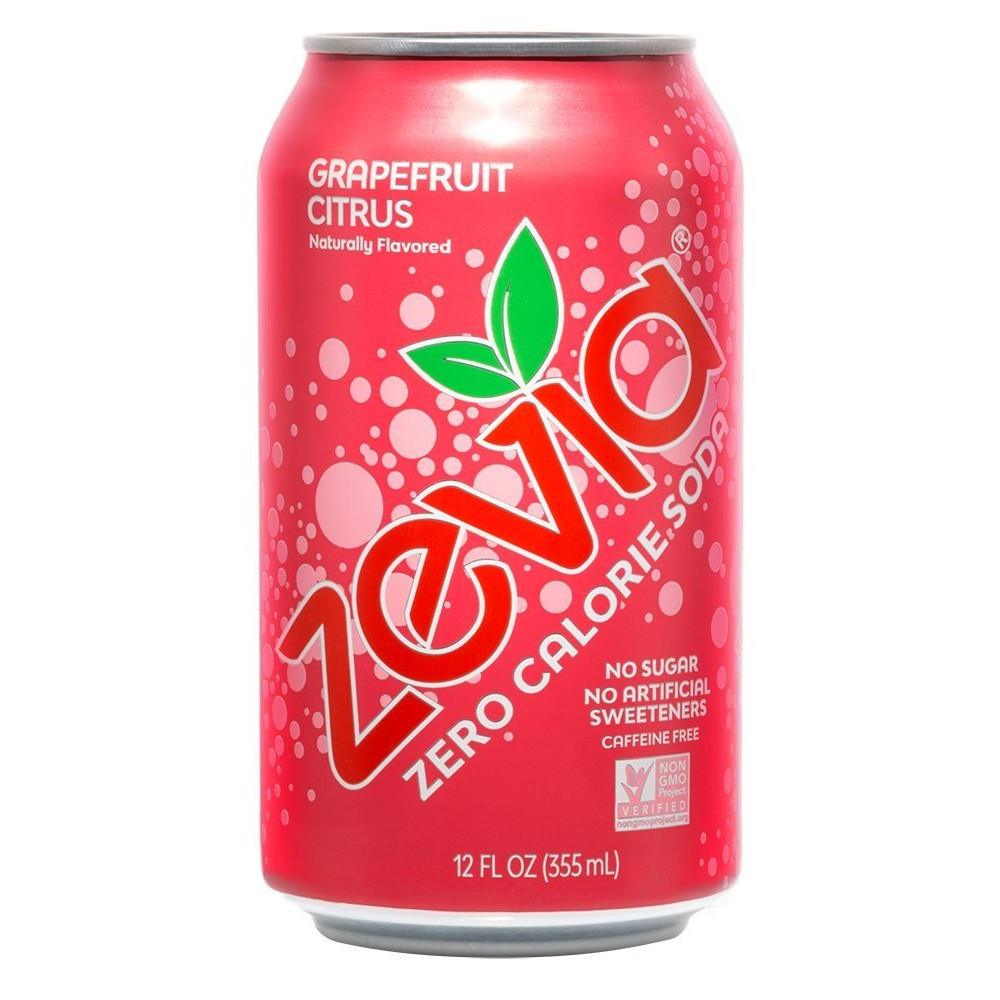 Zevia Grapefruit Citrus (4x6Pack )