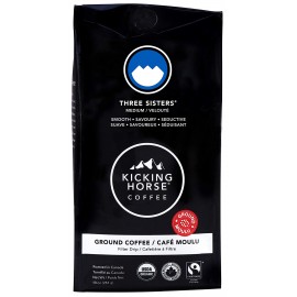 Kicking Horse Coffee Three Sisters Coffee Medium Roast (6x10 OZ)