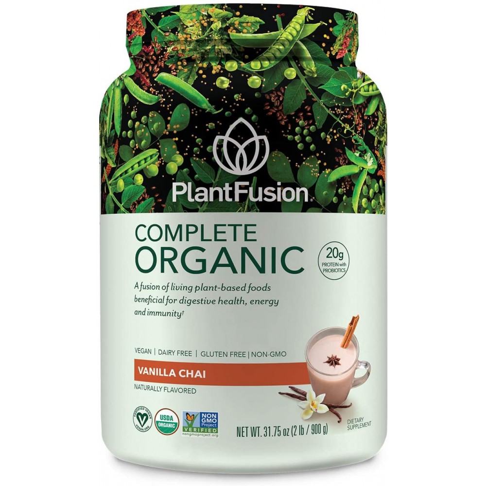 PlantFusion Plant Protein Organic Vanilla Chai 2 lb