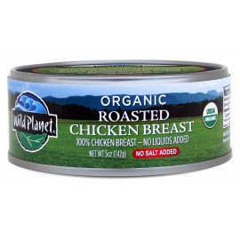 Wild Planet Organic Roasted Chicken Breast With No Salt (12x5 OZ)