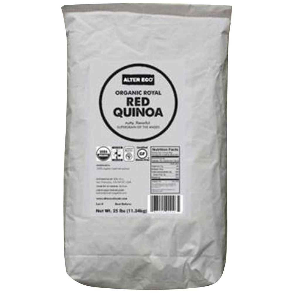 Alter Eco Red Quinoa, 25-Pound