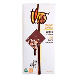 Theo Chocolate Salted Toffee (12x3 OZ)