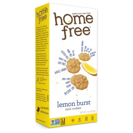 Home Free Lemon Burst Mini Cookies (6x5 OZ)