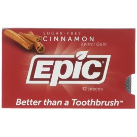 Epic Dental Xylitol Gum Cinn (12x12 CT)