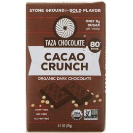 Taza Chocolate Cacao Nib Crunch (10x2.5 OZ)